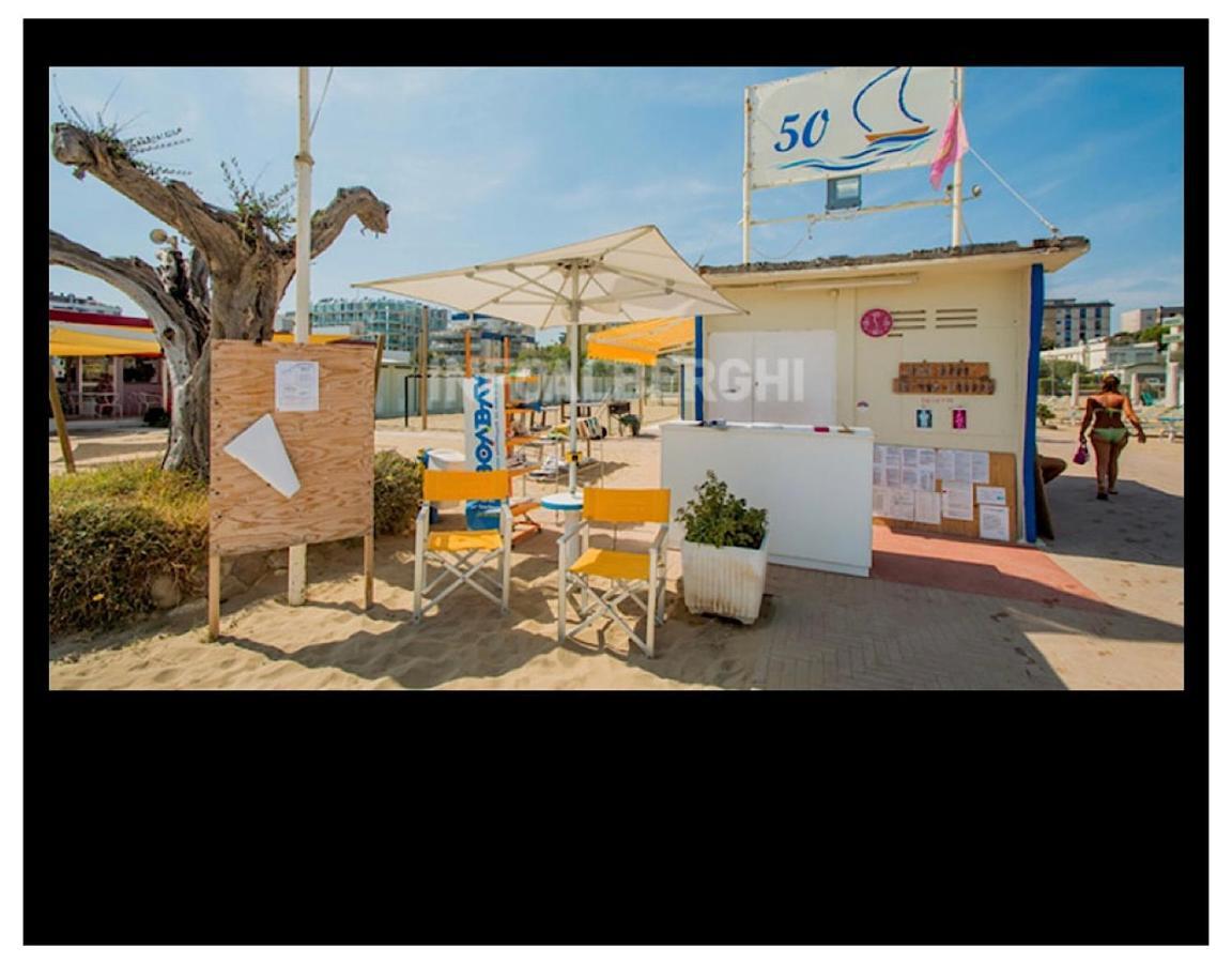 Hotel Silvana Beach Rimini Exterior foto